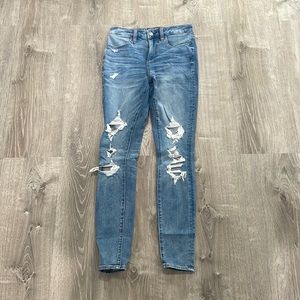 American eagle the dream, jean distressed skinny jean size 2